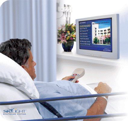 Image: The Skylight Access Interactive Patient System (photo courtesy Skylight Healthcare Systems).